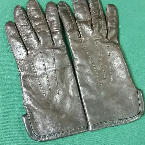Coach Accessories - Mahogany ladies Coach gloves.